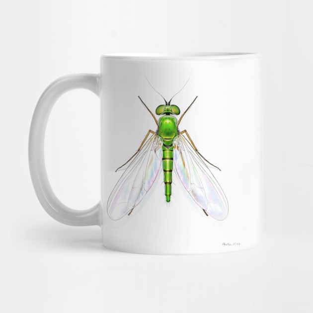 Stilt Legged Fly by AlexRiesArt